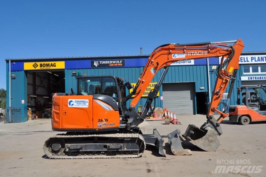 Hitachi ZX 95 USBR-7 중형굴삭기 7톤-28톤