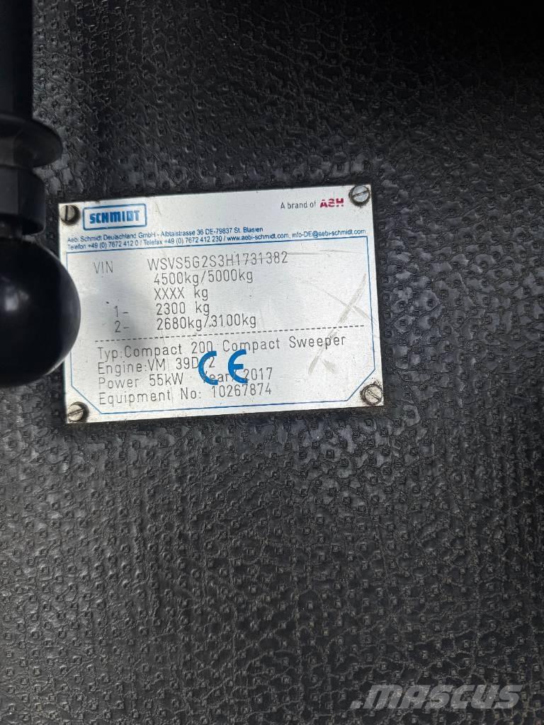 Schmidt Swingo 200 도로 청소차