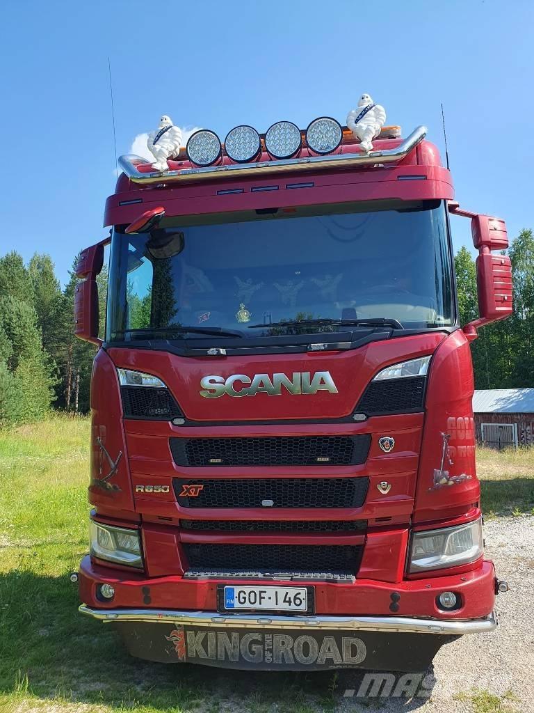 Scania R 650 목재 트럭