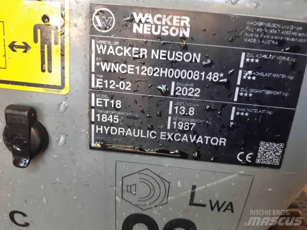 Wacker Neuson ET18 대형 굴삭기 29톤 이상