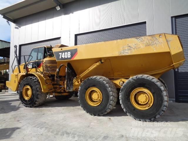 CAT 740 연결식 홀러