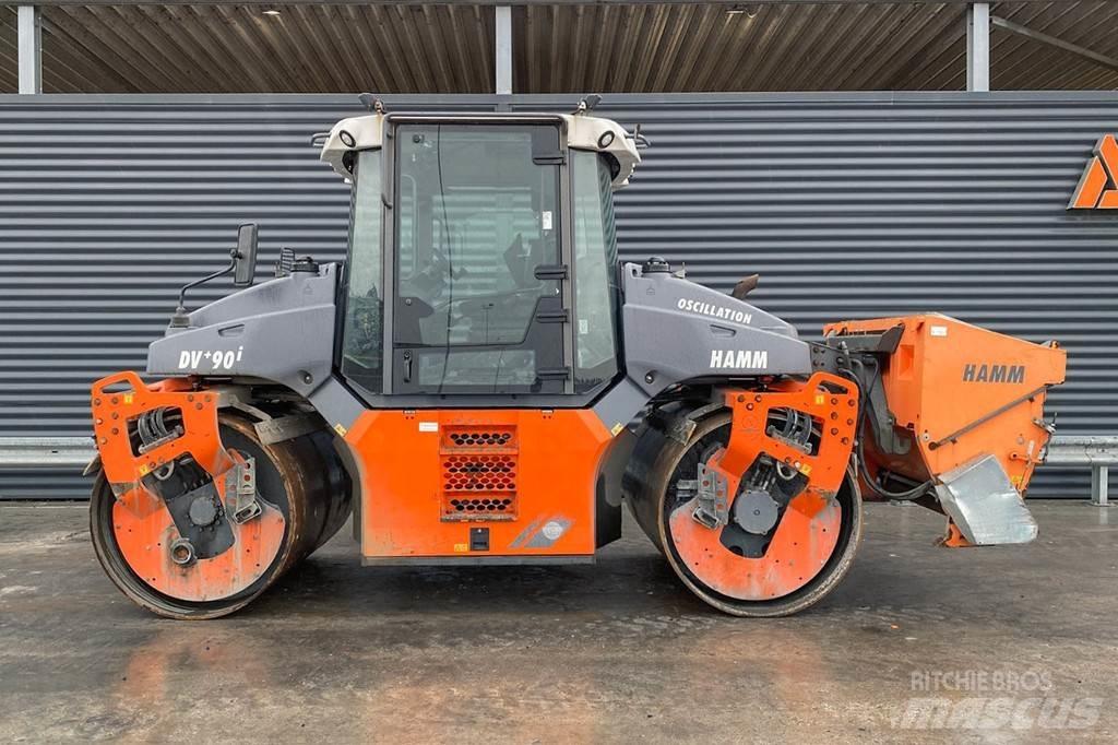 Hamm DV+ 90I VO-S 트윈 드럼 롤러