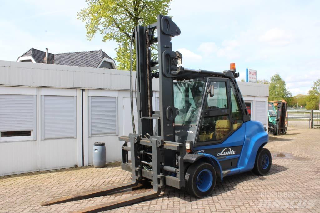 Linde H80-900 디젤 지게차