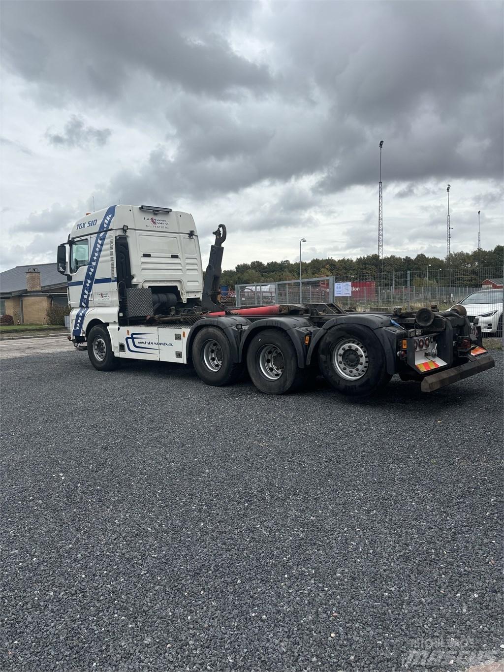 MAN TGX 35.510 훅 리프트 트럭