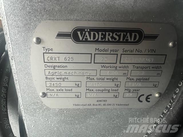 Väderstad CRX625 파워 하로우 및 로토틸러(회전 경운기)