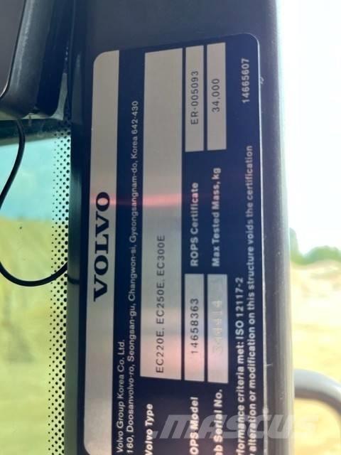 Volvo EC 300 EL 대형 굴삭기 29톤 이상