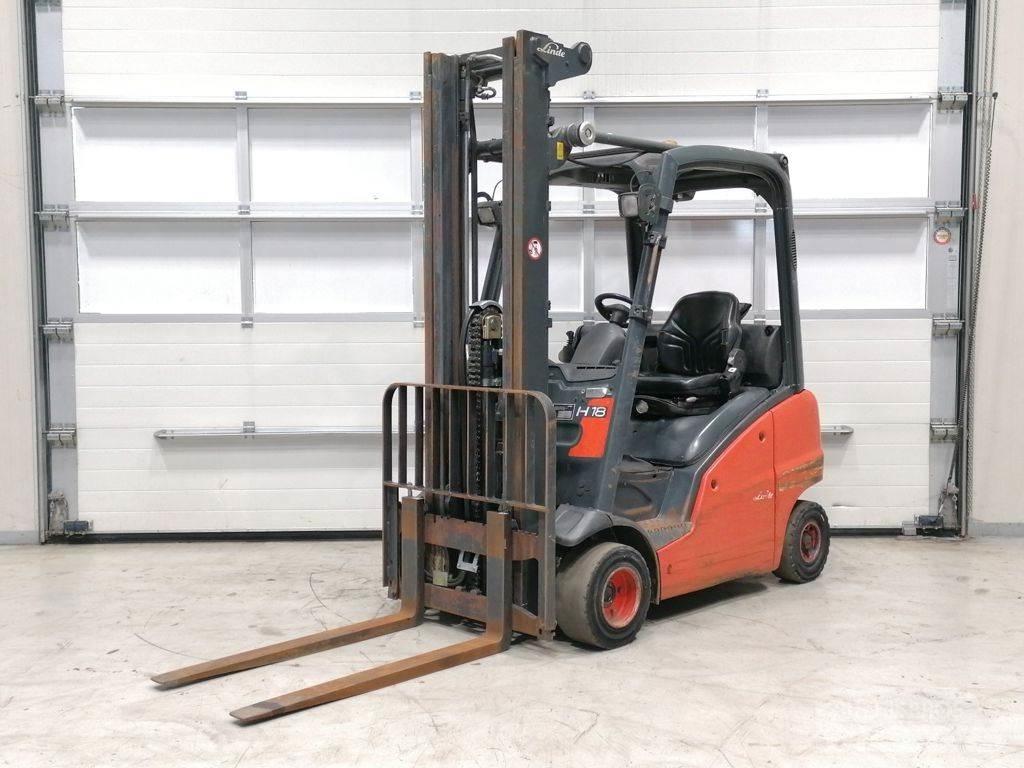 Linde H18D-01 디젤 지게차