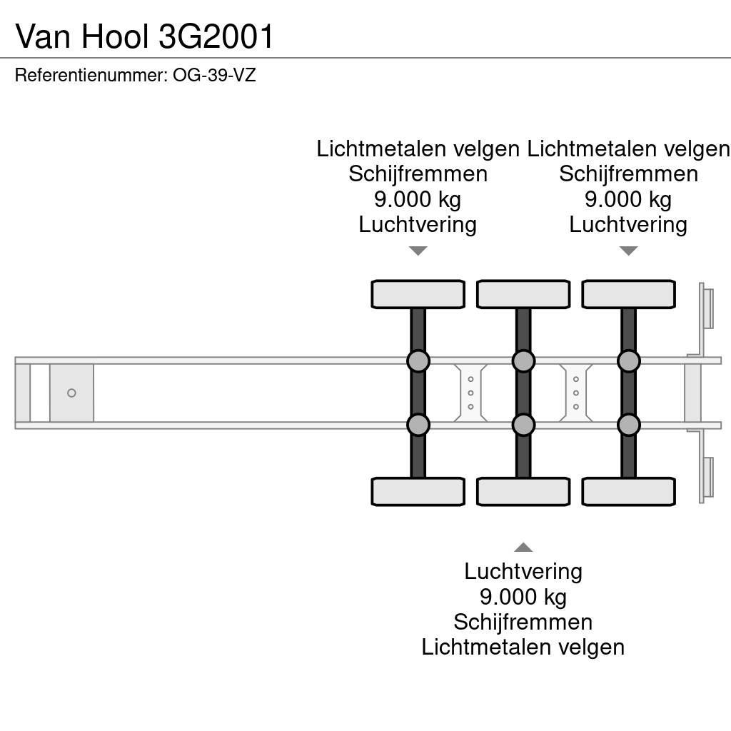 Van Hool 3G2001 탱커 세미 트레일러