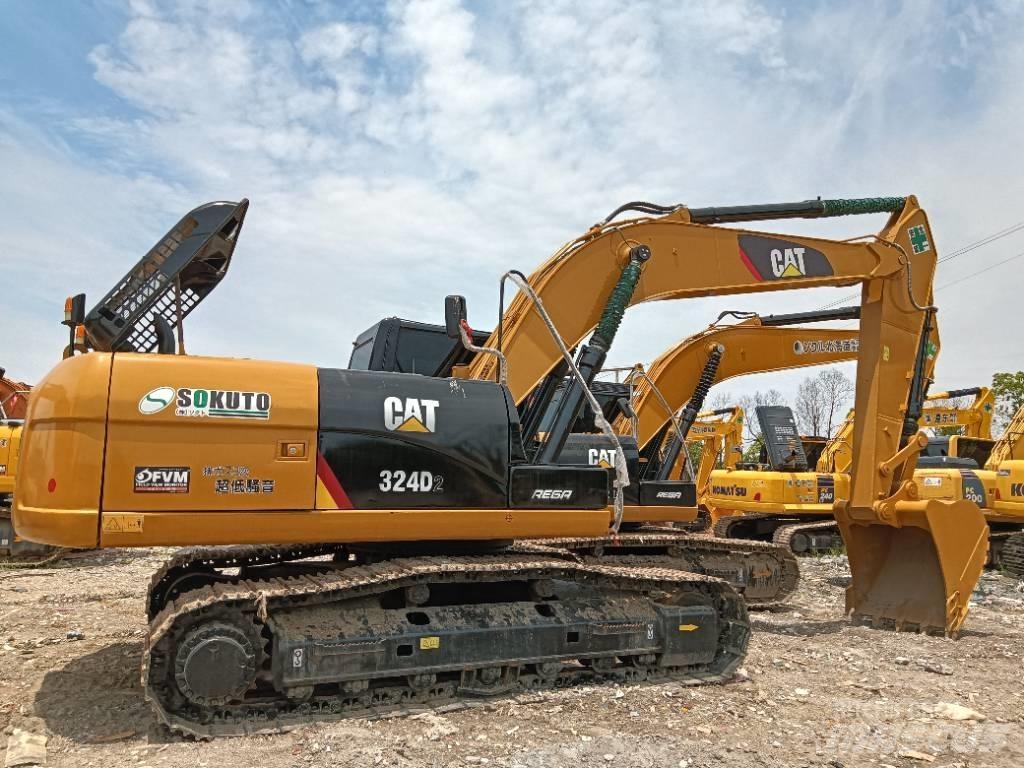 CAT 324D2 중형굴삭기 7톤-28톤