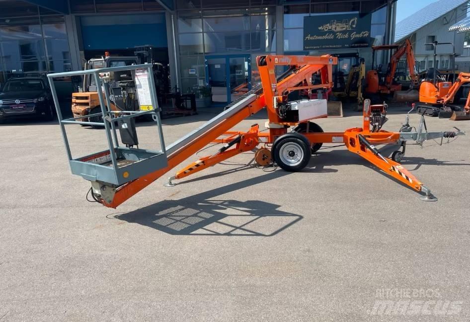 Niftylift 120 TAC 트레일러 탑재 고소작업대