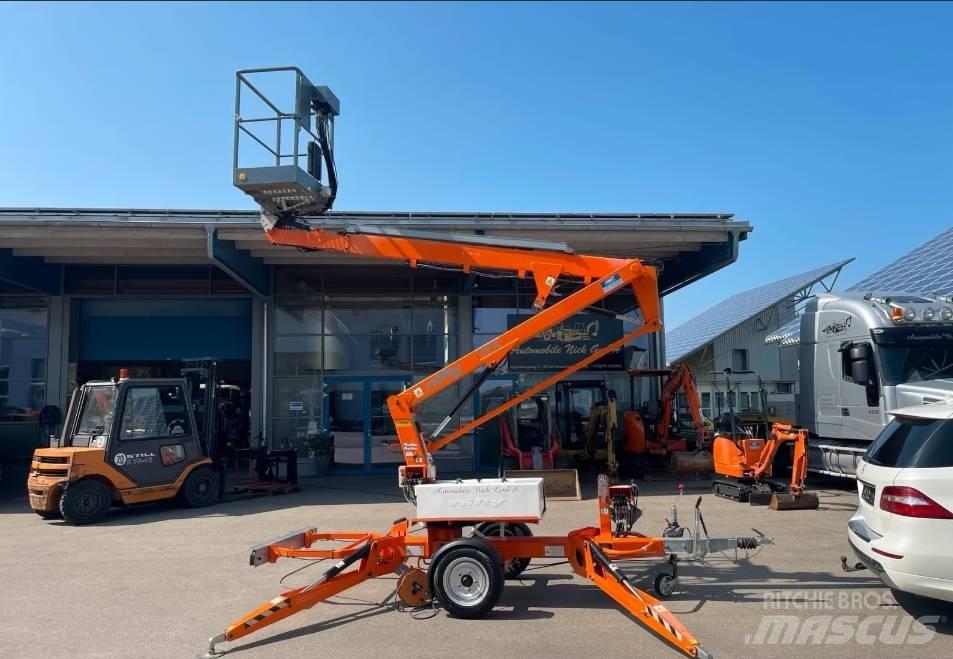 Niftylift 120 TAC 트레일러 탑재 고소작업대