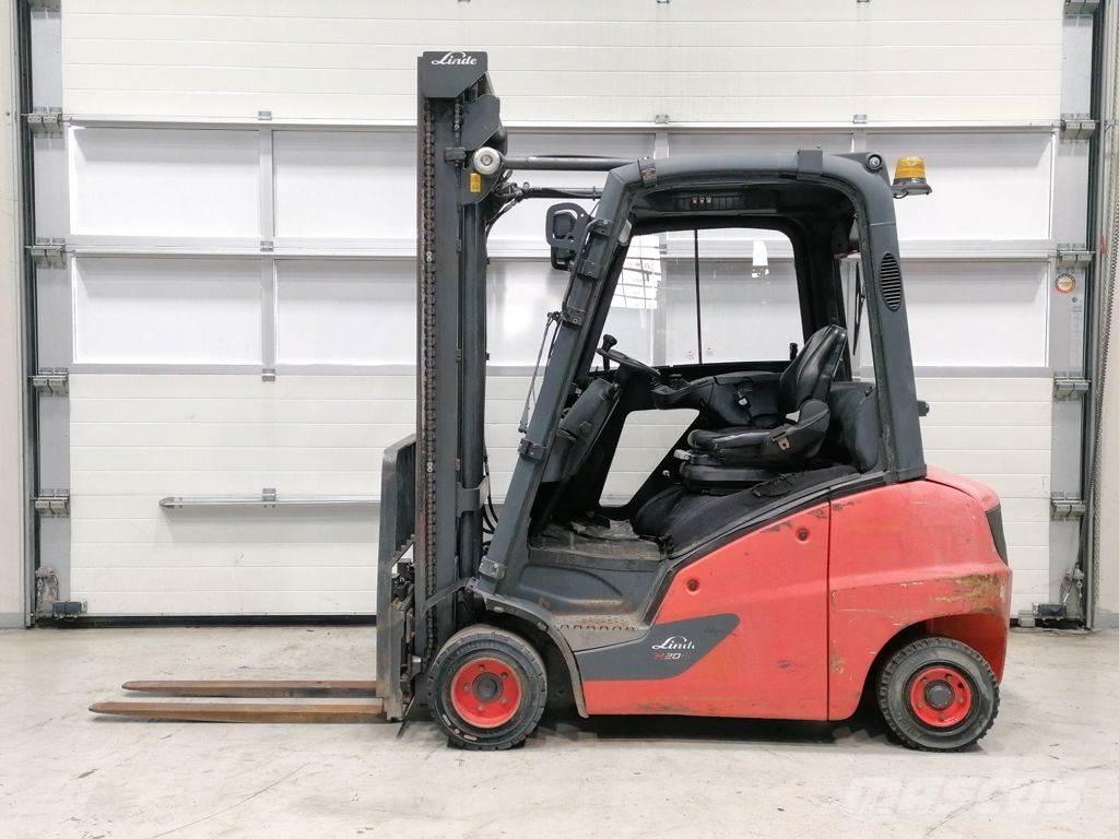 Linde H20D-01 디젤 지게차