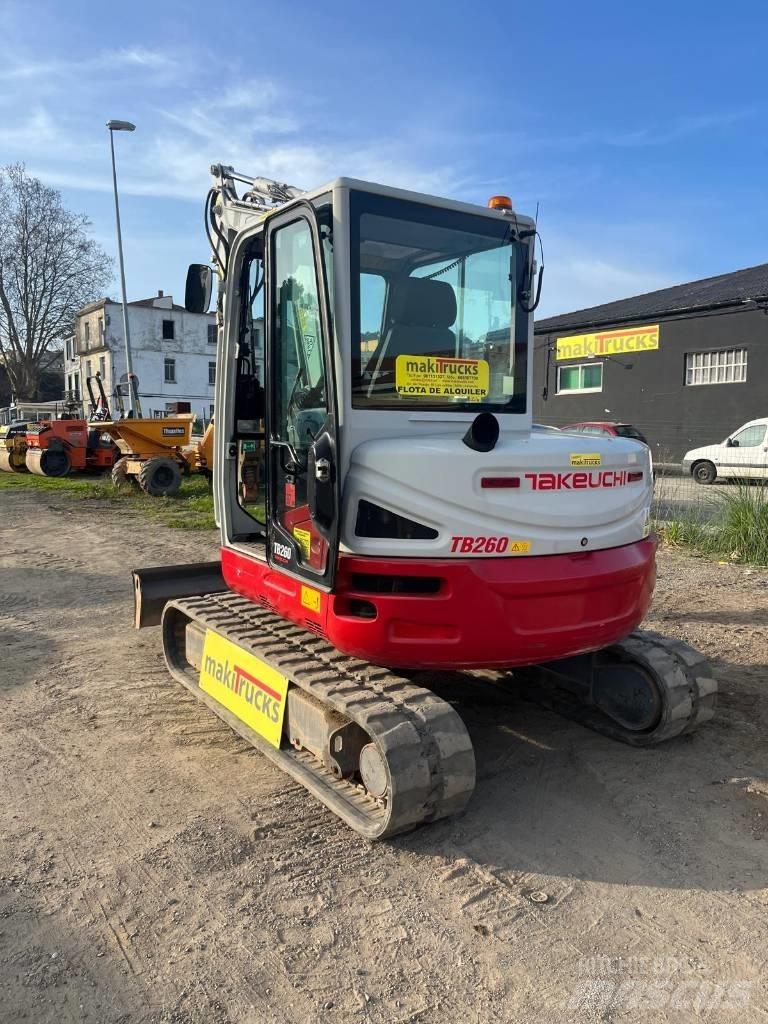 Takeuchi TB260 소형 굴삭기 7톤 미만