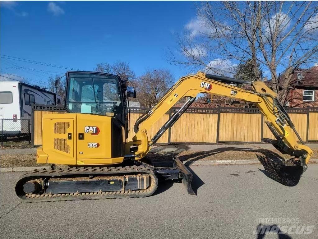 CAT 305 CR 소형 굴삭기 7톤 미만