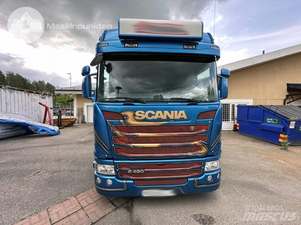 Scania G 490 크레인 트럭