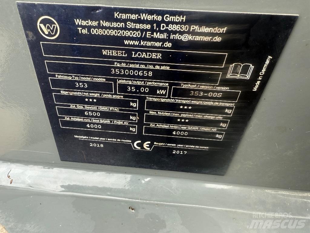 Kramer 5075  휠로우더