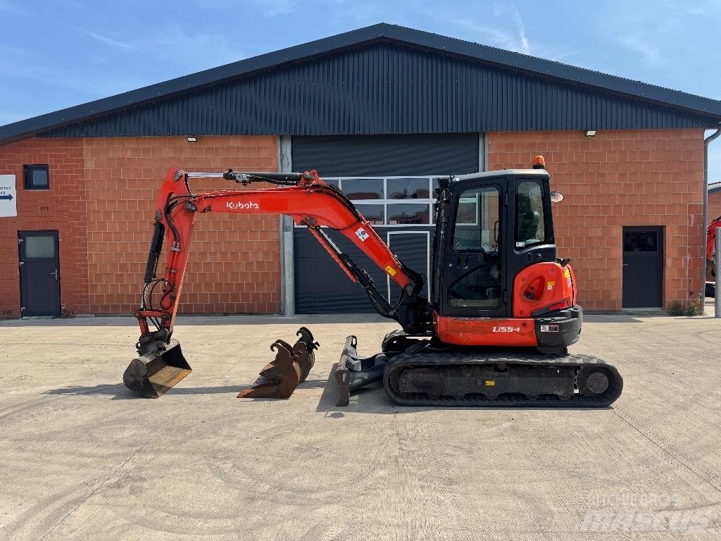 Kubota U 55-4 소형 굴삭기 7톤 미만