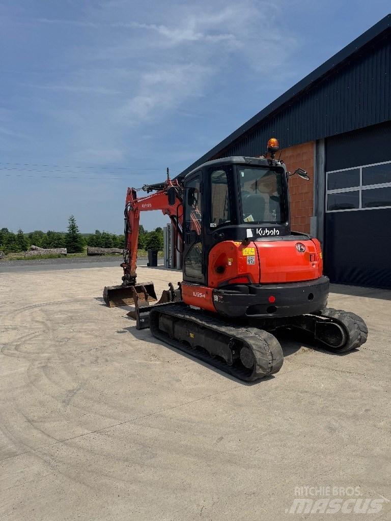 Kubota U 55-4 소형 굴삭기 7톤 미만
