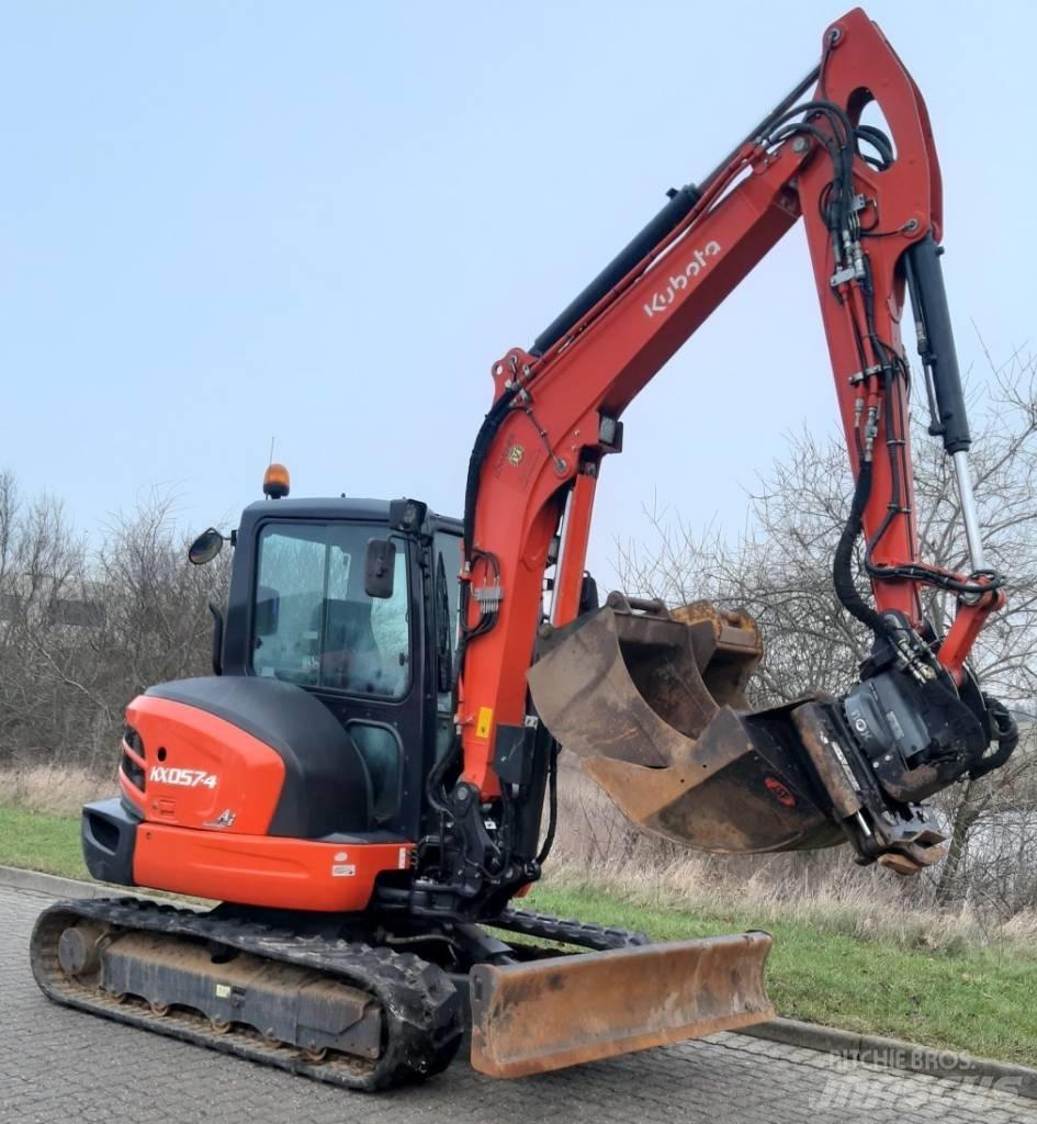 Kubota KX057-4 소형 굴삭기 7톤 미만