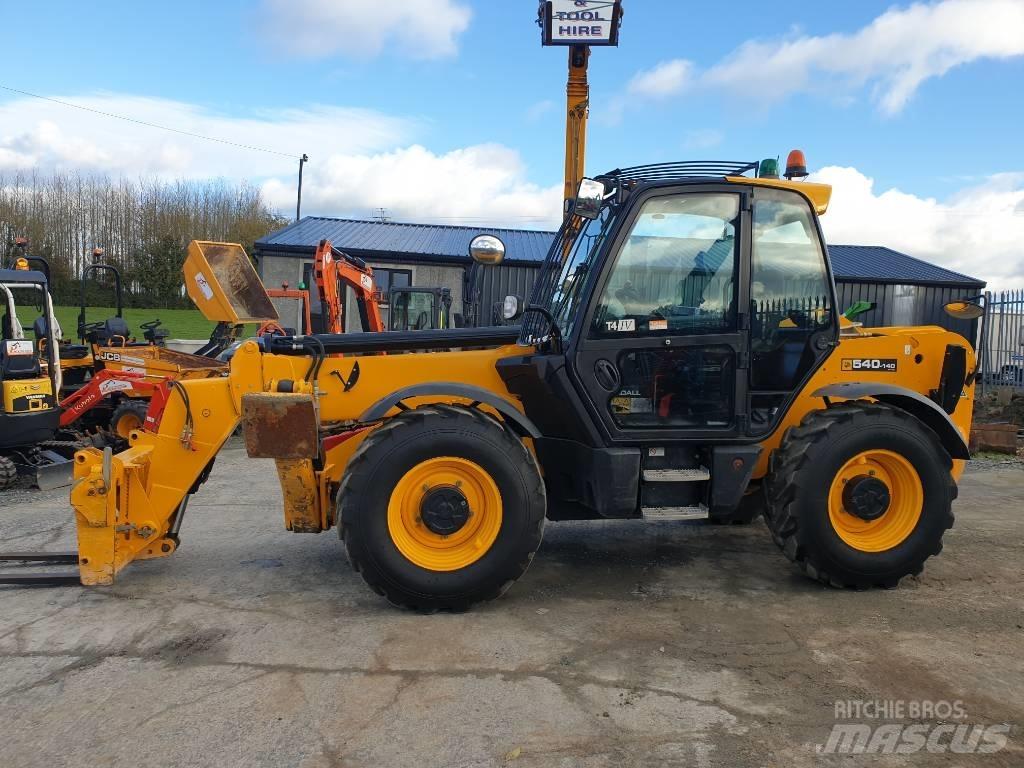 JCB 540-140 텔러 핸들러