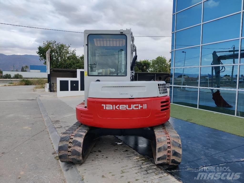 Takeuchi TB 80 FR 소형 굴삭기 7톤 미만