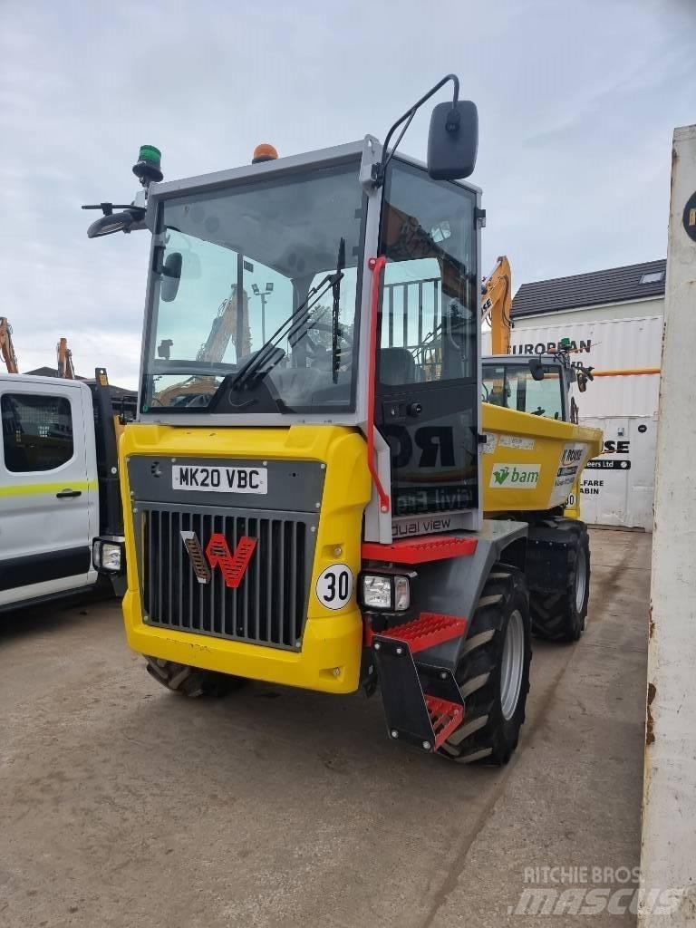Wacker Neuson DV60 건설현장 덤프트럭