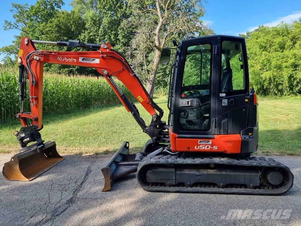 Kubota U 50-5 소형 굴삭기 7톤 미만
