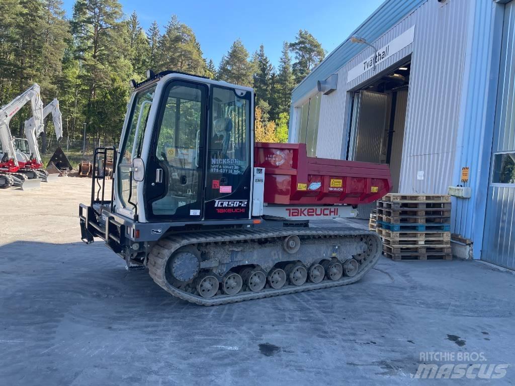 Takeuchi TCR 50-2  궤도식 덤프