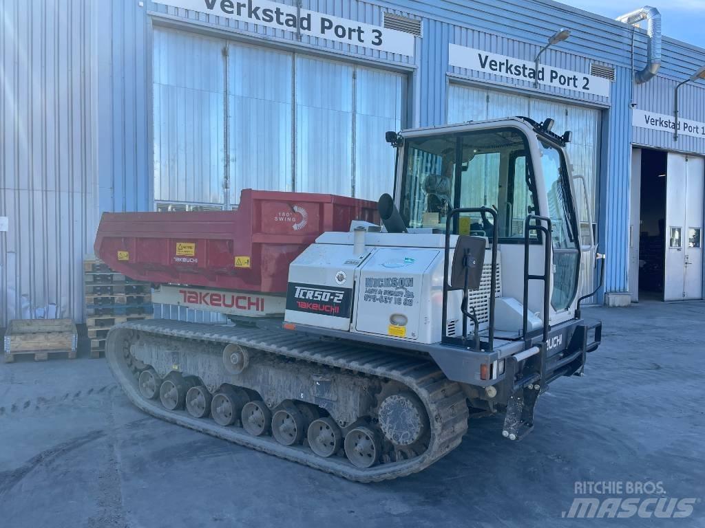 Takeuchi TCR 50-2  궤도식 덤프