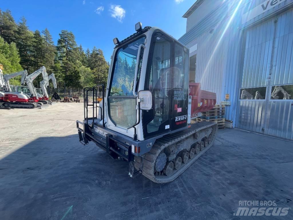 Takeuchi TCR 50-2  궤도식 덤프