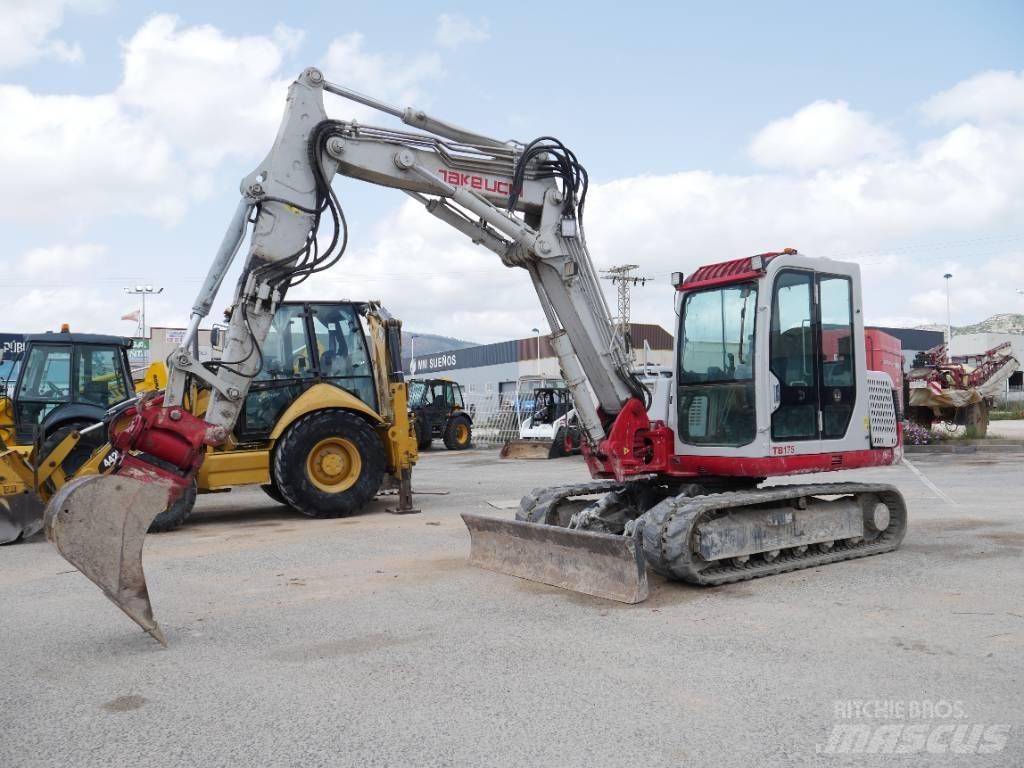 Takeuchi TB 175 중형굴삭기 7톤-28톤