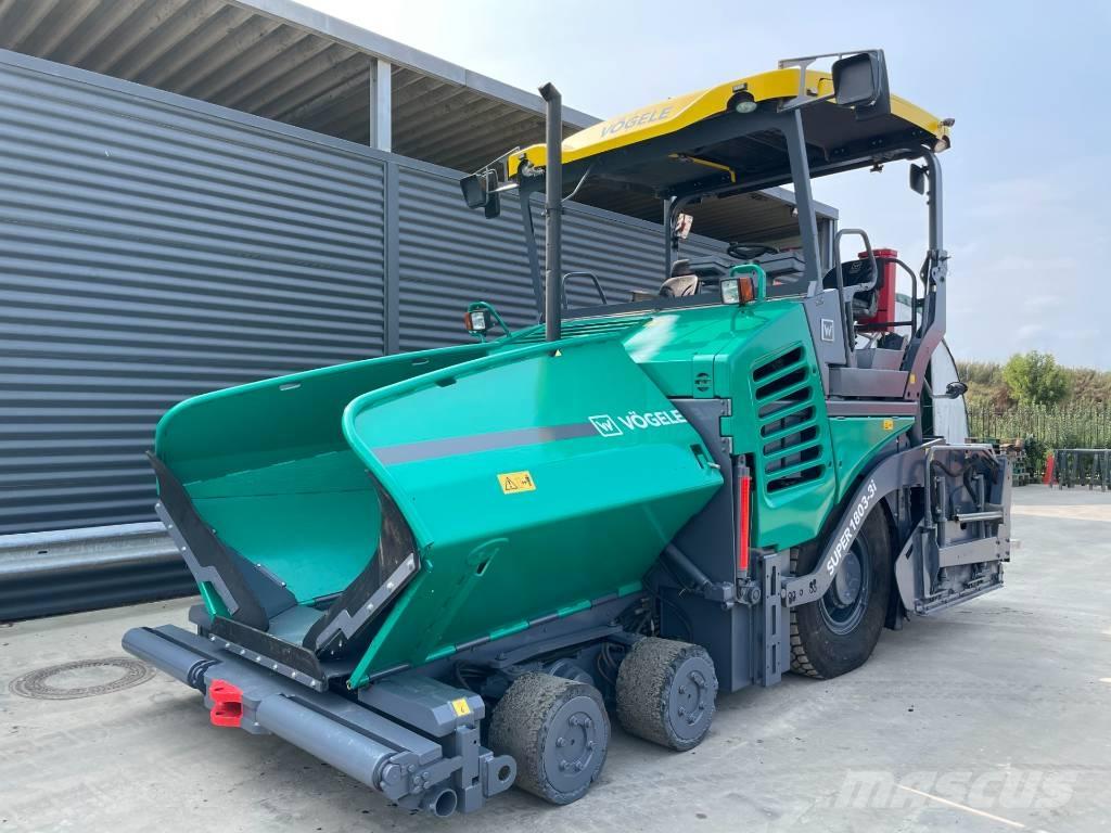 Vögele SUPER 1803-3I 아스팔트 포장장비