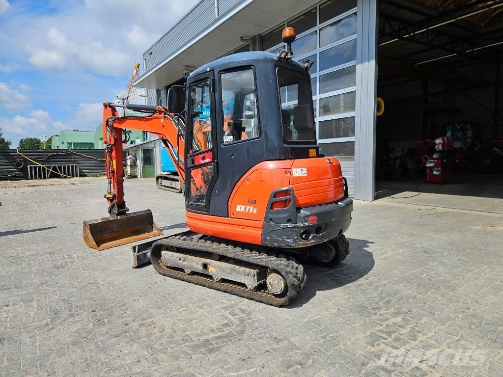 Kubota KX71-3 소형 굴삭기 7톤 미만