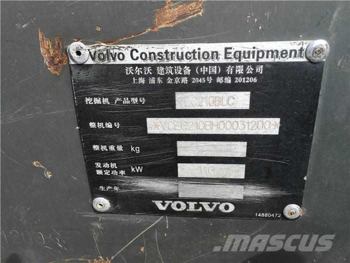 Volvo EC 210 B LC 대형 굴삭기 29톤 이상