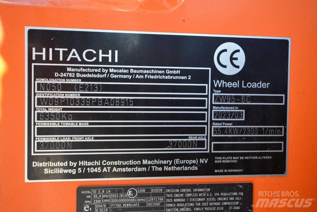 Hitachi ZW 95-6 C  휠로우더