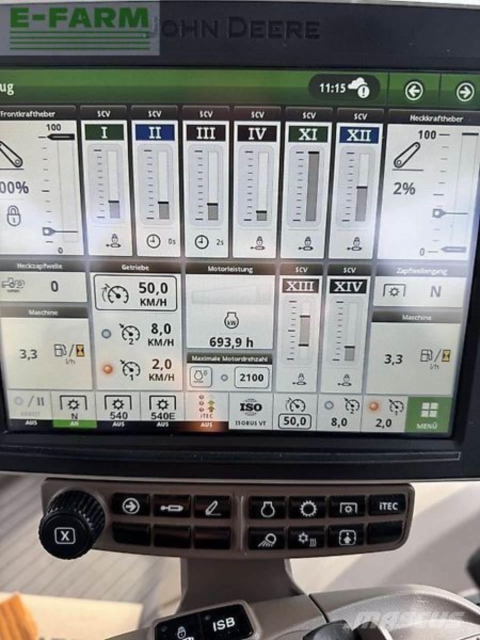 John Deere 6r150 트랙터