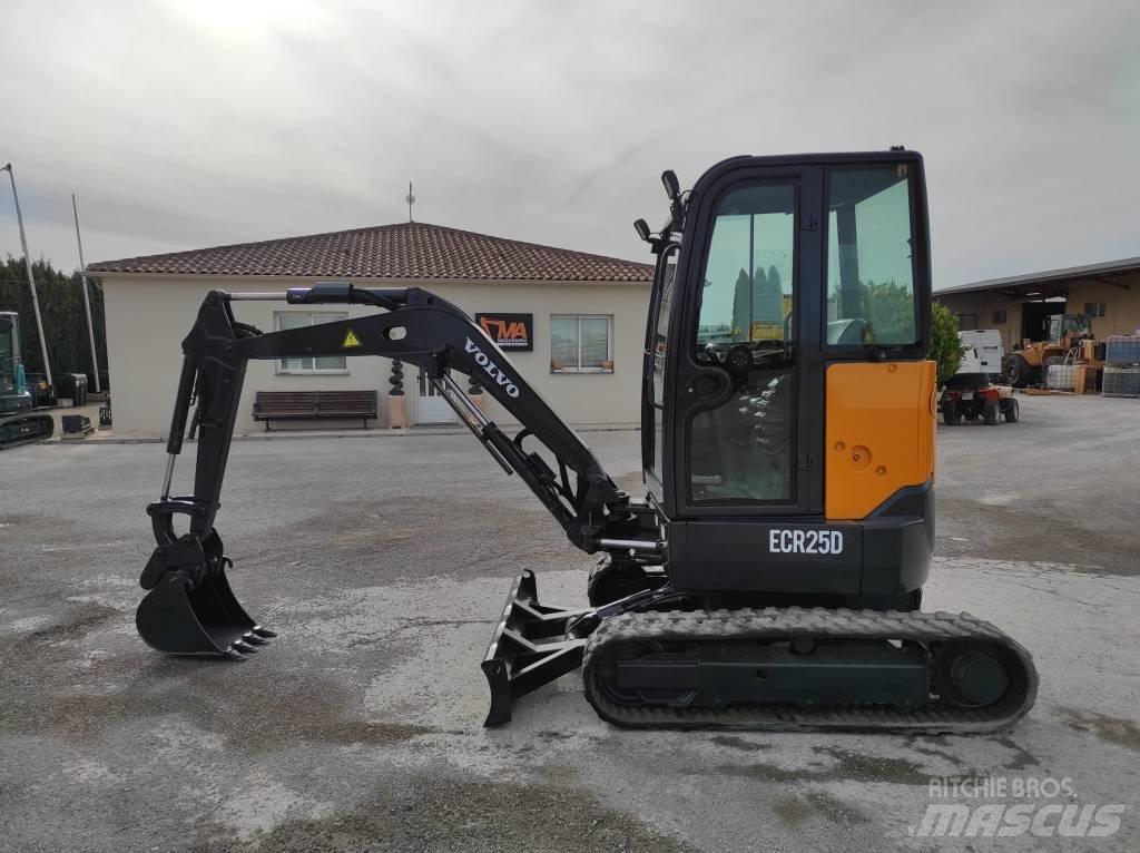 Volvo ECR 25 D 소형 굴삭기 7톤 미만