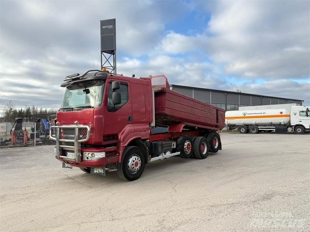 Sisu R500 E12M-8X4 덤프 트럭