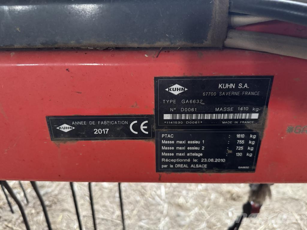 Kuhn GA 6632 + 윈드로어