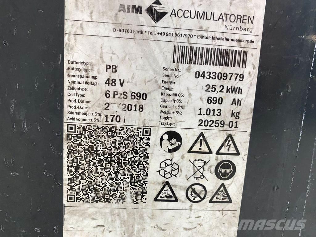 AIM 48V 690Ah 배터리