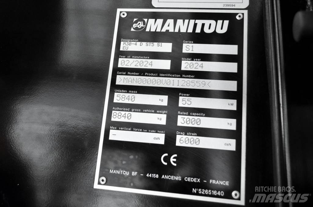 Manitou M 30-4 디젤 지게차