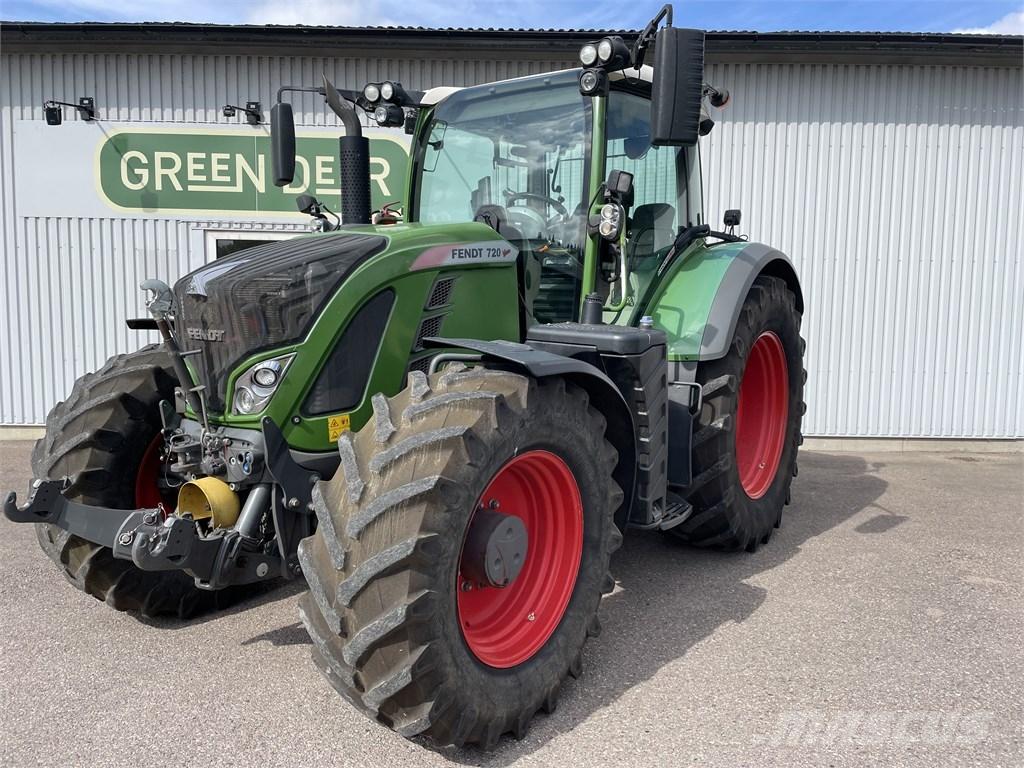 Fendt 724 Profi Plus 트랙터