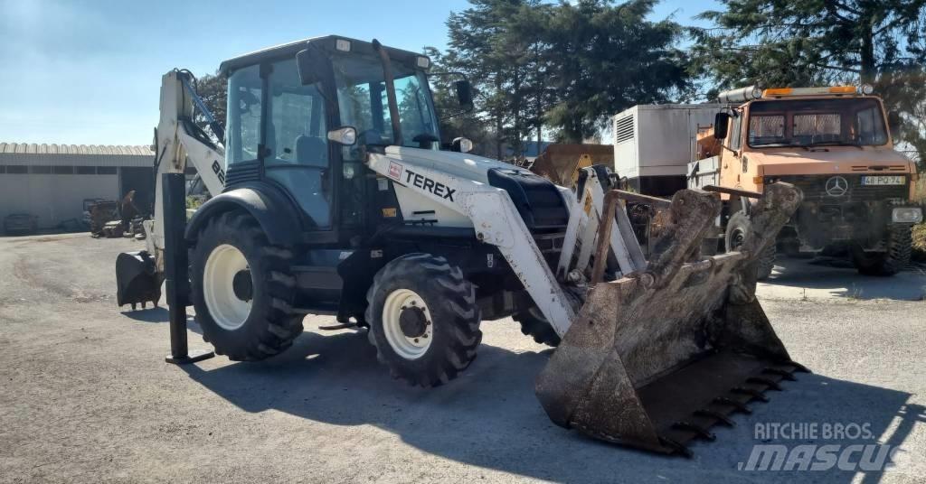 Terex 820 백호로더