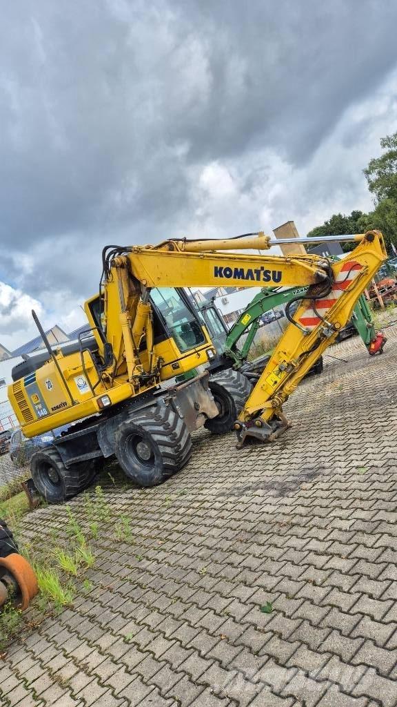 Komatsu PW148-8  휠 굴삭기