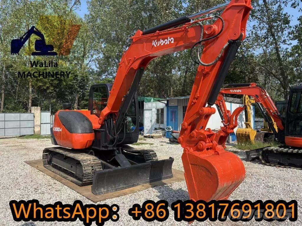 Kubota KX 080-4 소형 굴삭기 7톤 미만