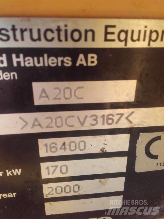 Volvo A20C 초대형 덤프 트럭