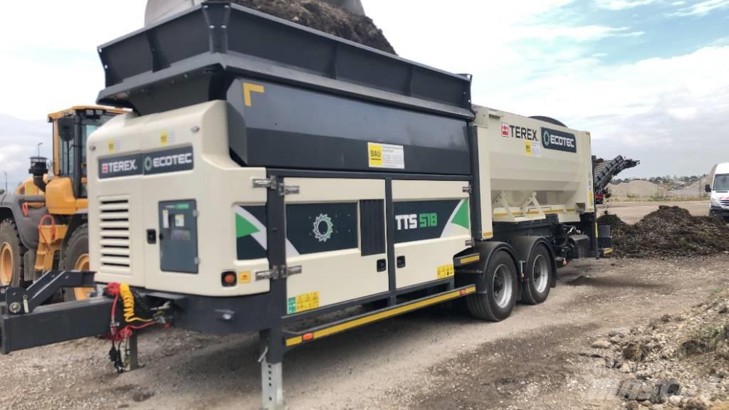 Terex Ecotec TTS 518 이동식 선별기