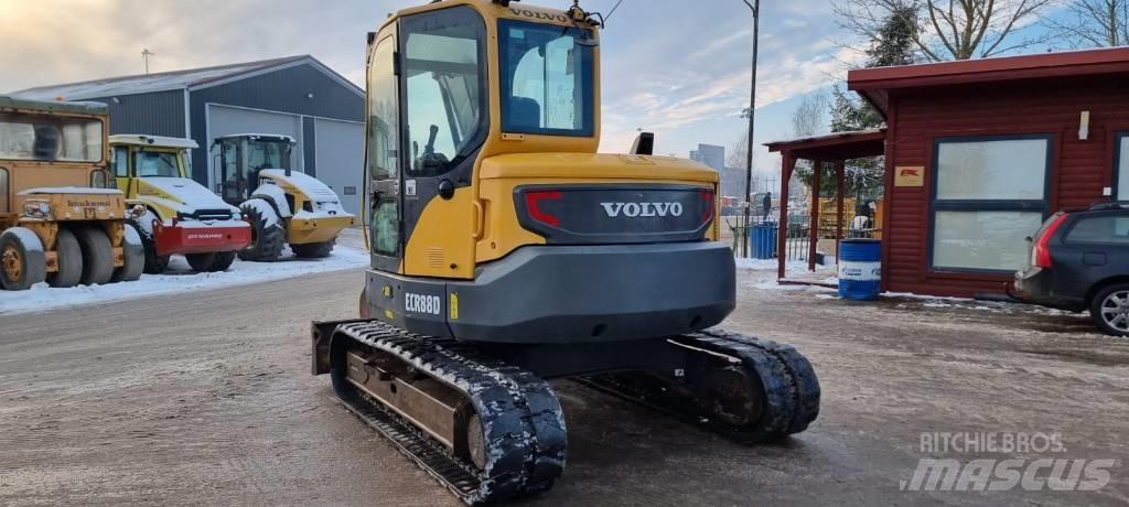 Volvo ECR 88 D 중형굴삭기 7톤-28톤
