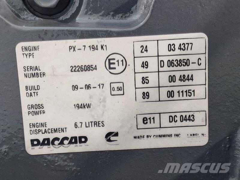 DAF PX-7 194 K1 엔진