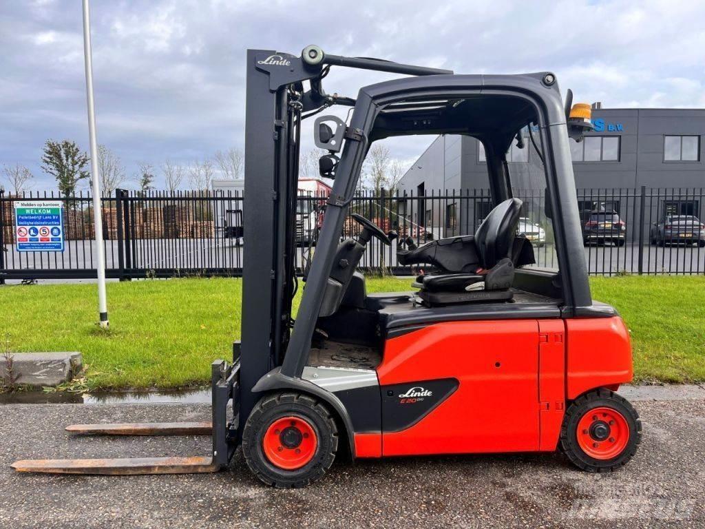 Linde E20PL-02 전동 지게차